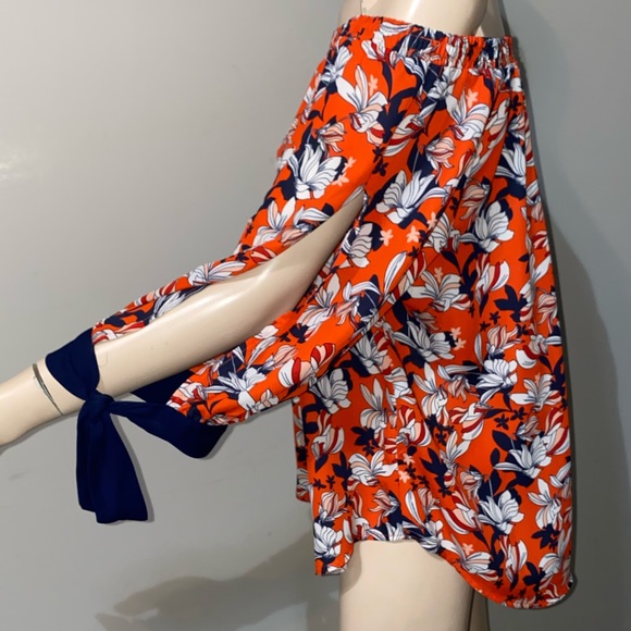 Soul Sanctuary Off The Shoulder Floral Blouse XL - Picture 4 of 5